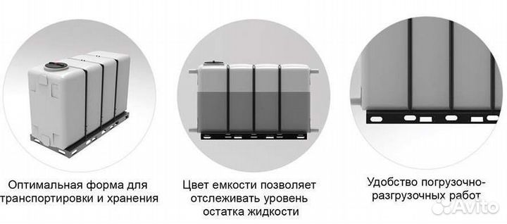 Емкость 4000л в обрешетке