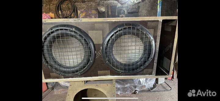 Сабвуфер и усилитель