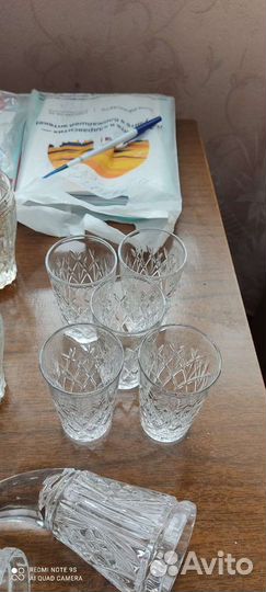 Хрустальная посуда СССР