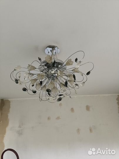 Люстра потолочная бу