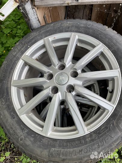 Литые диски r17 5x114 3 toyota