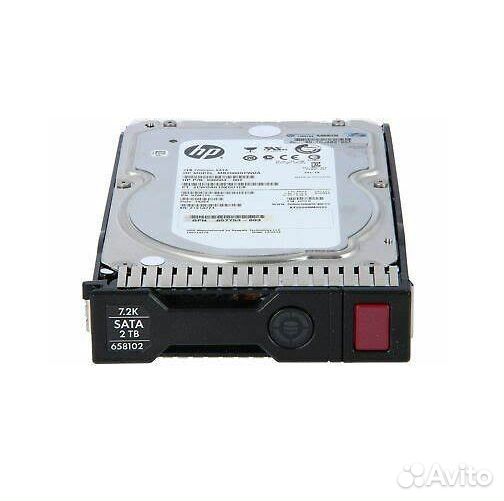Жесткий диск HP 2TB 7.2K 3.5 SATA SC (658079-B21)