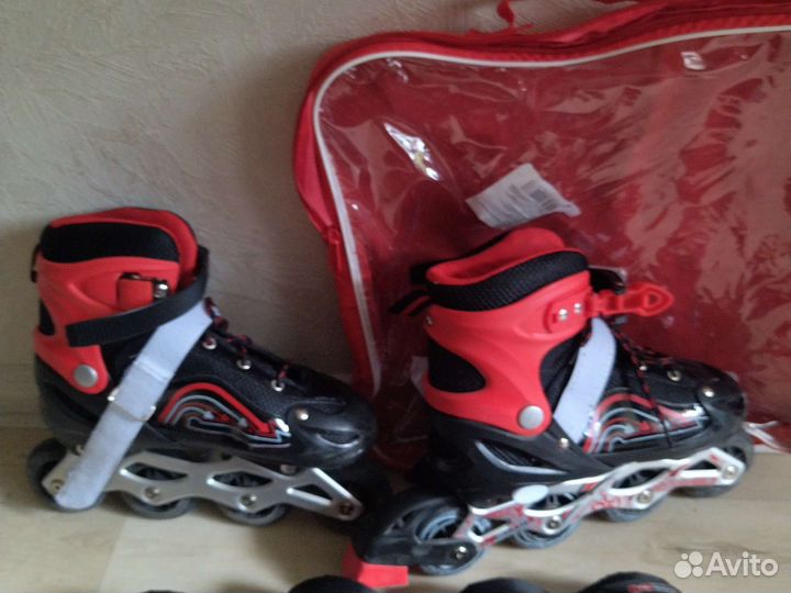 Роликовые коньки детские раздвижные