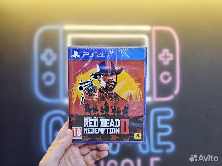 Диск ps4 Red Dead Redemption 2, русская версия
