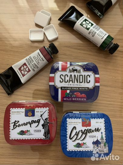 Пенал для акварели