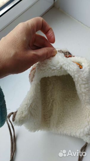 Шапка зимняя детская на 1,5 -2 года