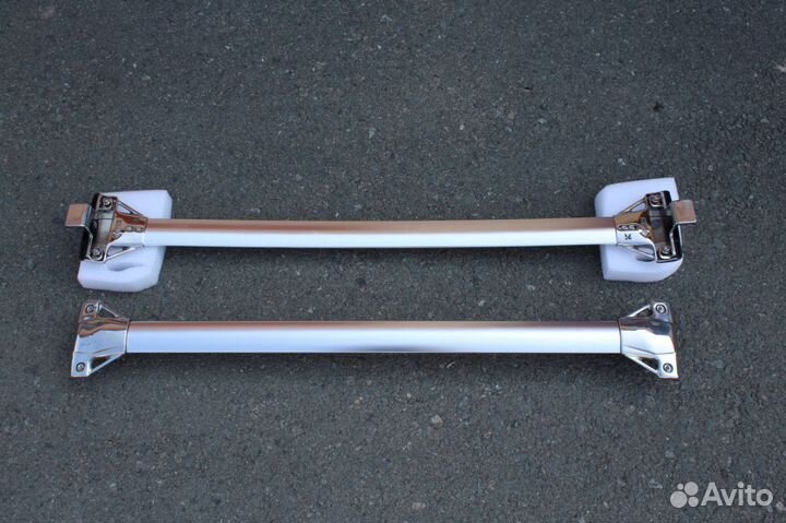 Prado 150 Поперечины усиленные хромированные M1OS1