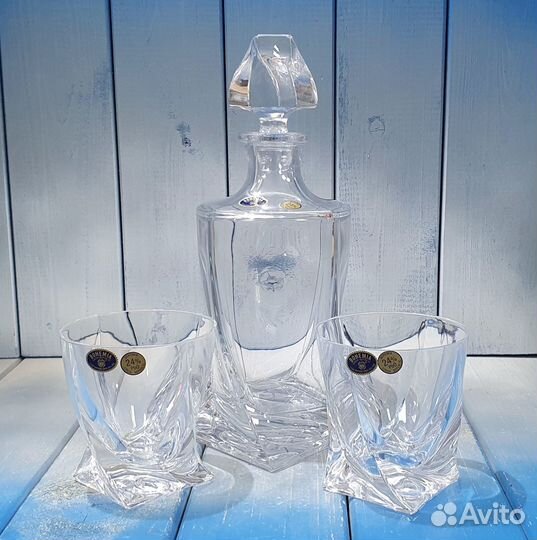 Набор для виски на 2 персоны, Bohemia, Чехия