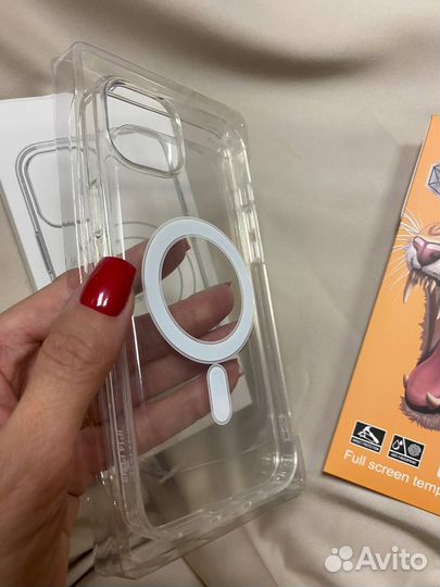 Новые Стекло и чехол 14 pro iPhone