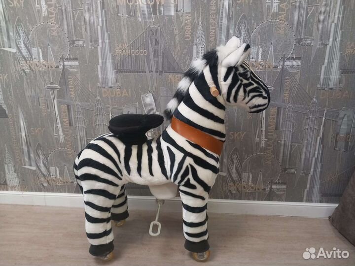 Лошадка поницикл зебра