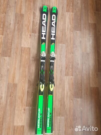 Горные лыжи head rebels worldcup L175 R15,3