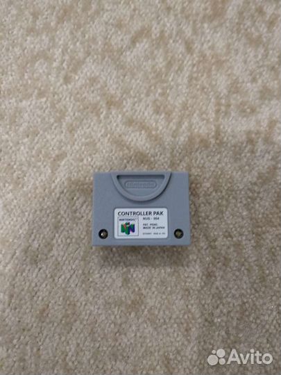 Карта памяти Nintendo 64 controller pak