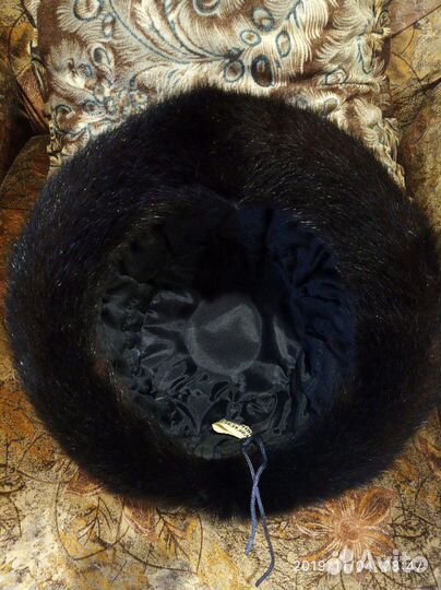 Шапка норковая женская