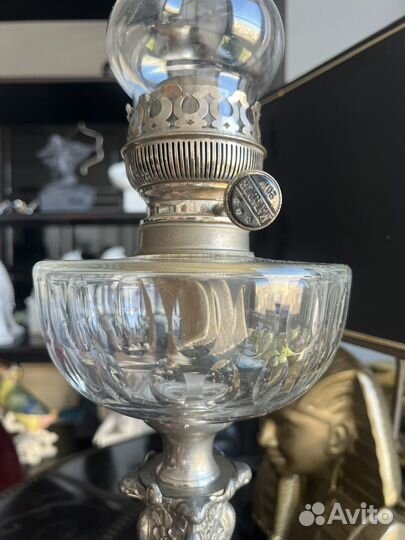 Керосиновая лампа антикварная