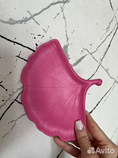 Подарочный набор свеча и подставка лотос