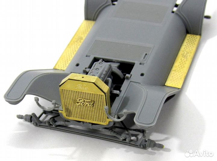 Микродизайн Ford-T Fire Engine (ICM), 1/35