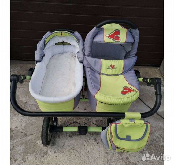 Коляска для двойни Tako Jumper Duo