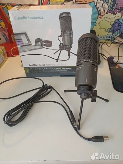 Микрофон audio technica AT 2020 USB+