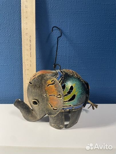 Слон подсвечник