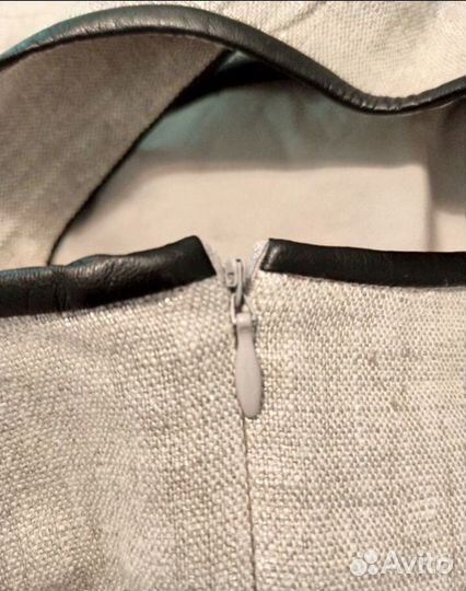 Massimo dutti платье лен