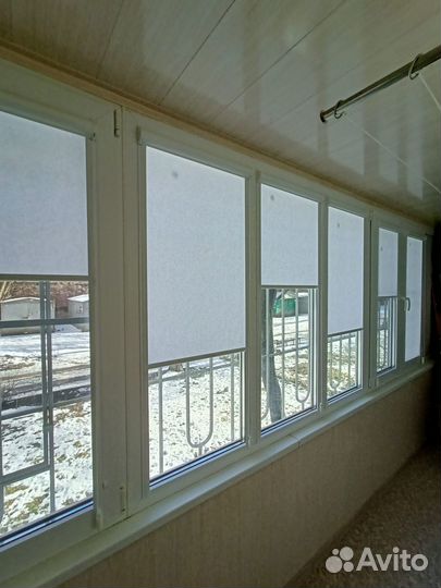 Рулонные шторы с замером и монтажом