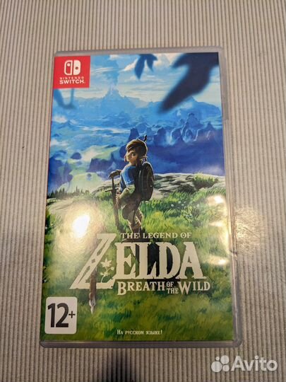 The Legend of Zelda: Breath of the Wild картридж