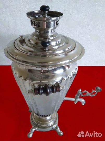 Самовар братья Шемарины царский дровяной