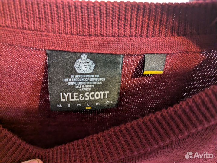 Лонгслив lyle scott