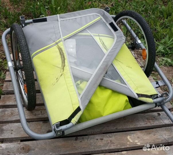 Велоприцеп для 2-х детей