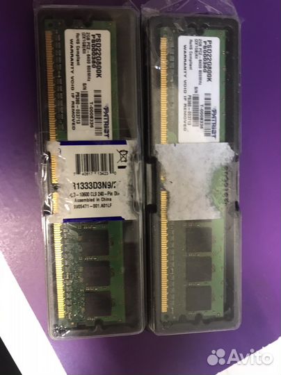 Оперативная память ddr2 2gb