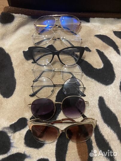 Очки (солнзезащитные и имиджевые)