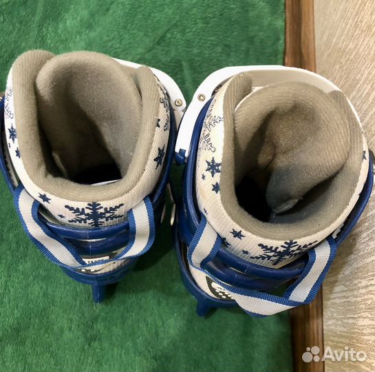 Коньки раздвижные р-р 30-33