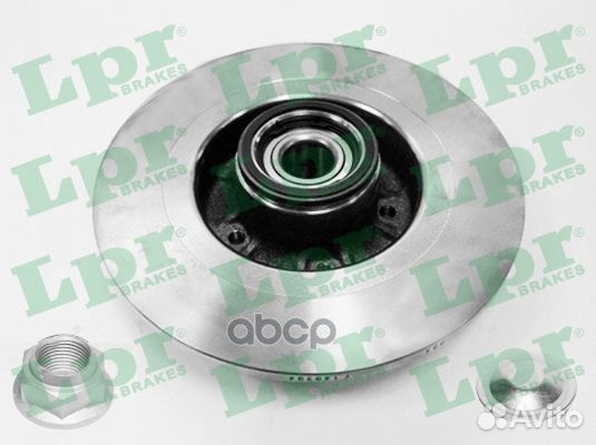 Диск тормозной R1004PCA Lpr