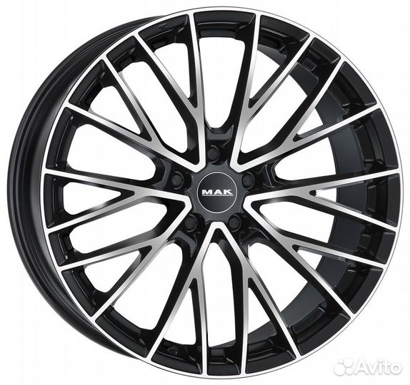 R19 5x112 9,5J ET42 D66,6 MAK Speciale-D Black Mir