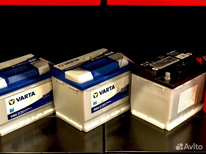 Аккумуляторы Varta 60, 61 Ач