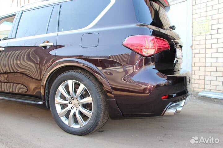 Задний бампер Infiniti QX56 QX80 MZ Speed