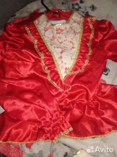 Рубашка от костюма для народных танцев