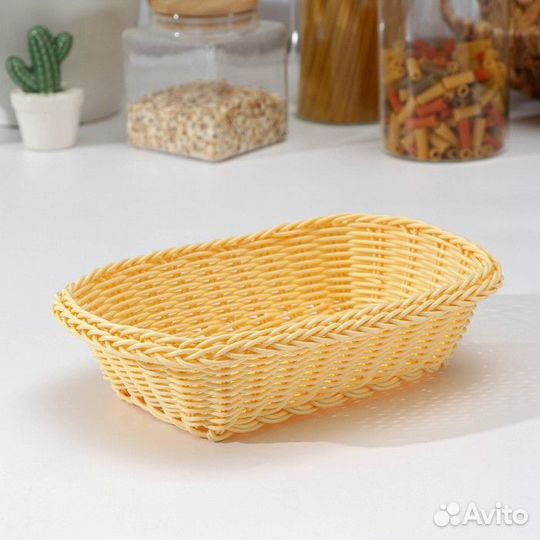 Корзинка для фруктов и хлеба Доляна «Ваниль», 2417