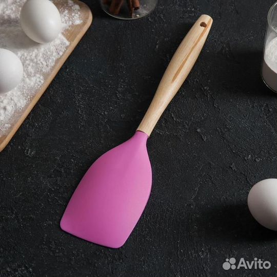 Лопатка Доляна «Домашнее тепло», 29,5 см, цвет мик