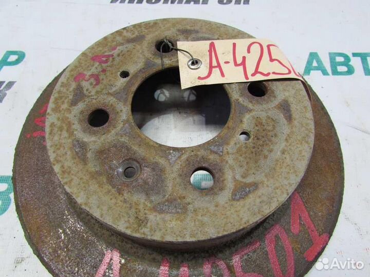 Диск тормозной задний для Honda Jazz 1 2001-2008г