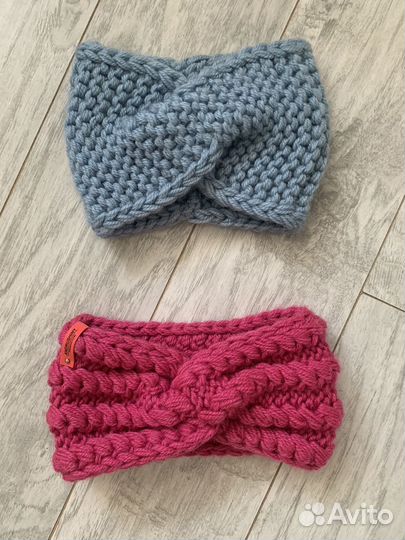 Вязаная повязка на голову