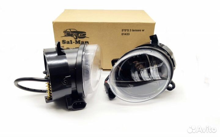 Фары противотуманные LED Audi 50 Вт 5000K (2 шт.)