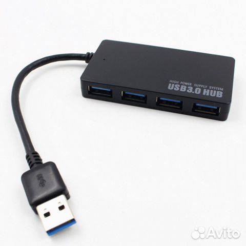USB 2.0 / 3.0 Hub Хаб 4 порта