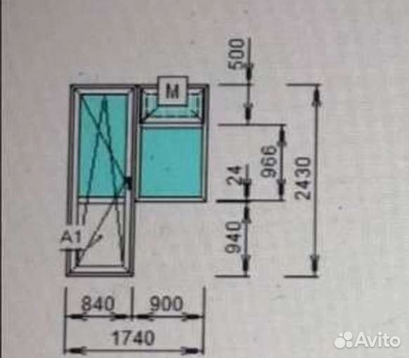 Дверь пластиковая пвх и окно