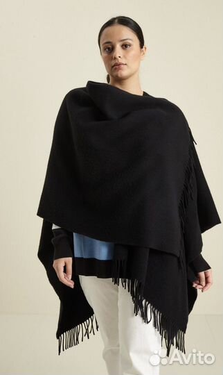 Пончо из шерсти Marina Rinaldi Elena Miro MR