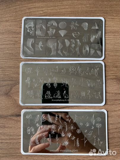 Пластины для стемпинга