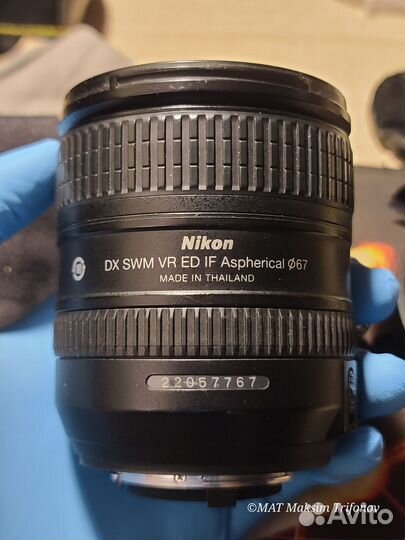 Объектив nikon 16-85 3.5-5.6 vr2
