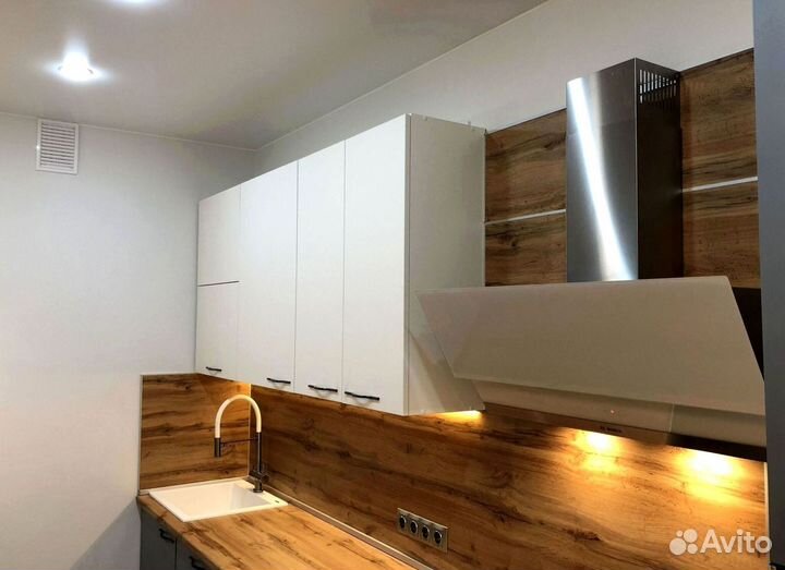 Прямая кухня.Кухонный гарнитур на заказ