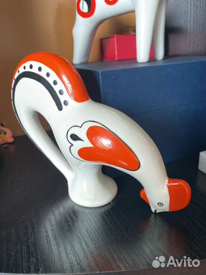 Петушок,старая гжель