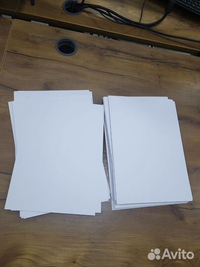 Картон a4 белый